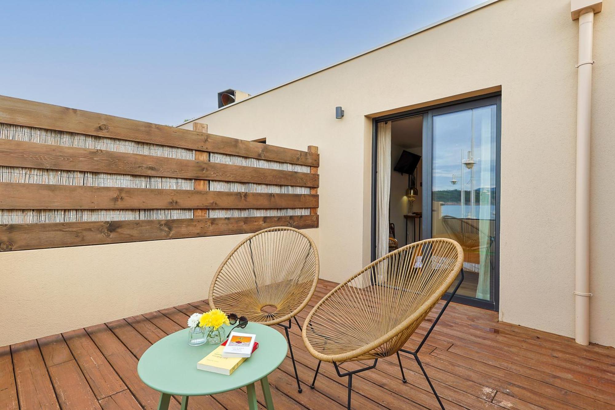 Chambre D'Hote Luxe Vue Mer Boheme Le Pradet Exterior foto